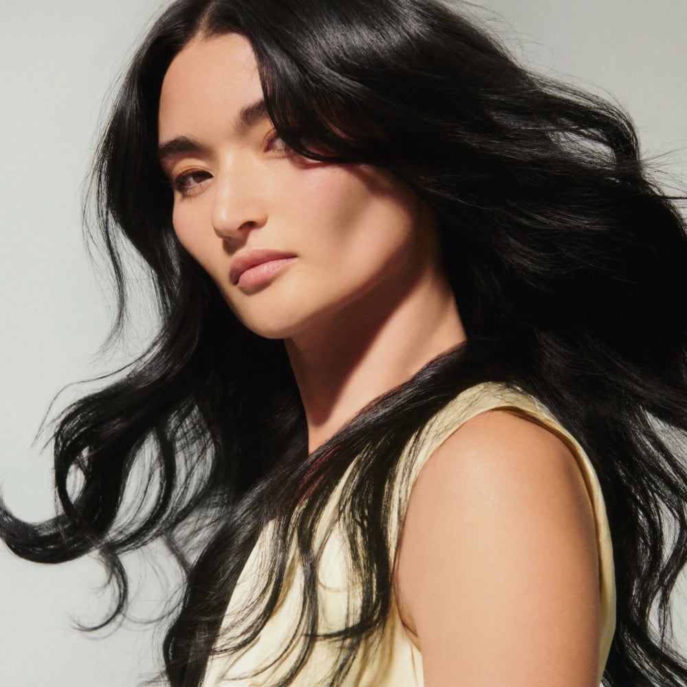 smooth strong shiny hair results after using Oribe Hair Alchemy conditioner