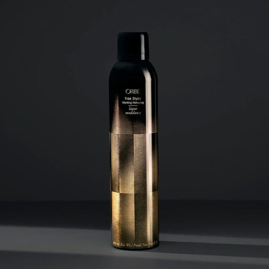 Oribe Free Styler Working Hair Spray lightweight flexible hairspray for brushable hold
