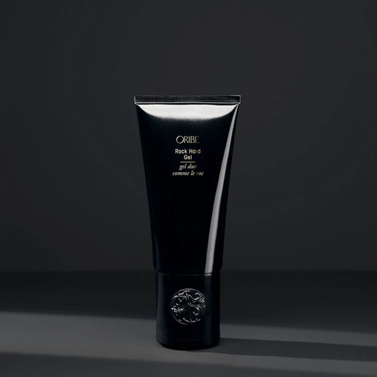 Oribe Rock Hard Gel strong hold styling gel for sleek structured hairstyles and high shine