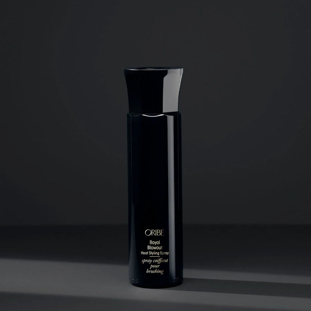 Oribe Royal Blowout Heat Styling Spray luxury smoothing spray for sleek frizz-free hair