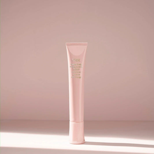 Oribe Serene Scalp Soothing Leave-On Treatment for calming irritated scalp and lightweight hydration
