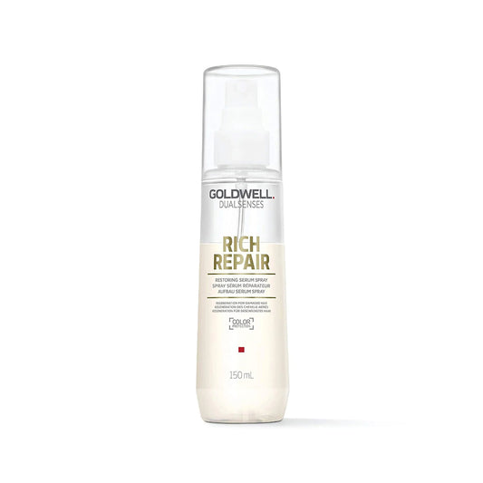 Goldwell Dualsenses Rich Repair 6 Effects Serum Spray for dry damaged hair with IntraLipid technology