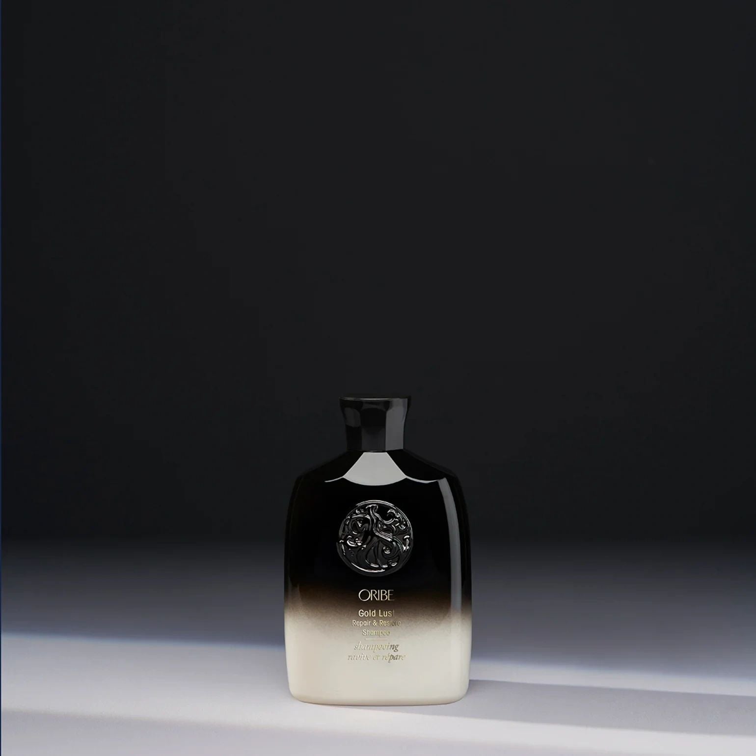 Travel size Oribe Gold Lust shampoo luxury repair formula for smooth healthy hair