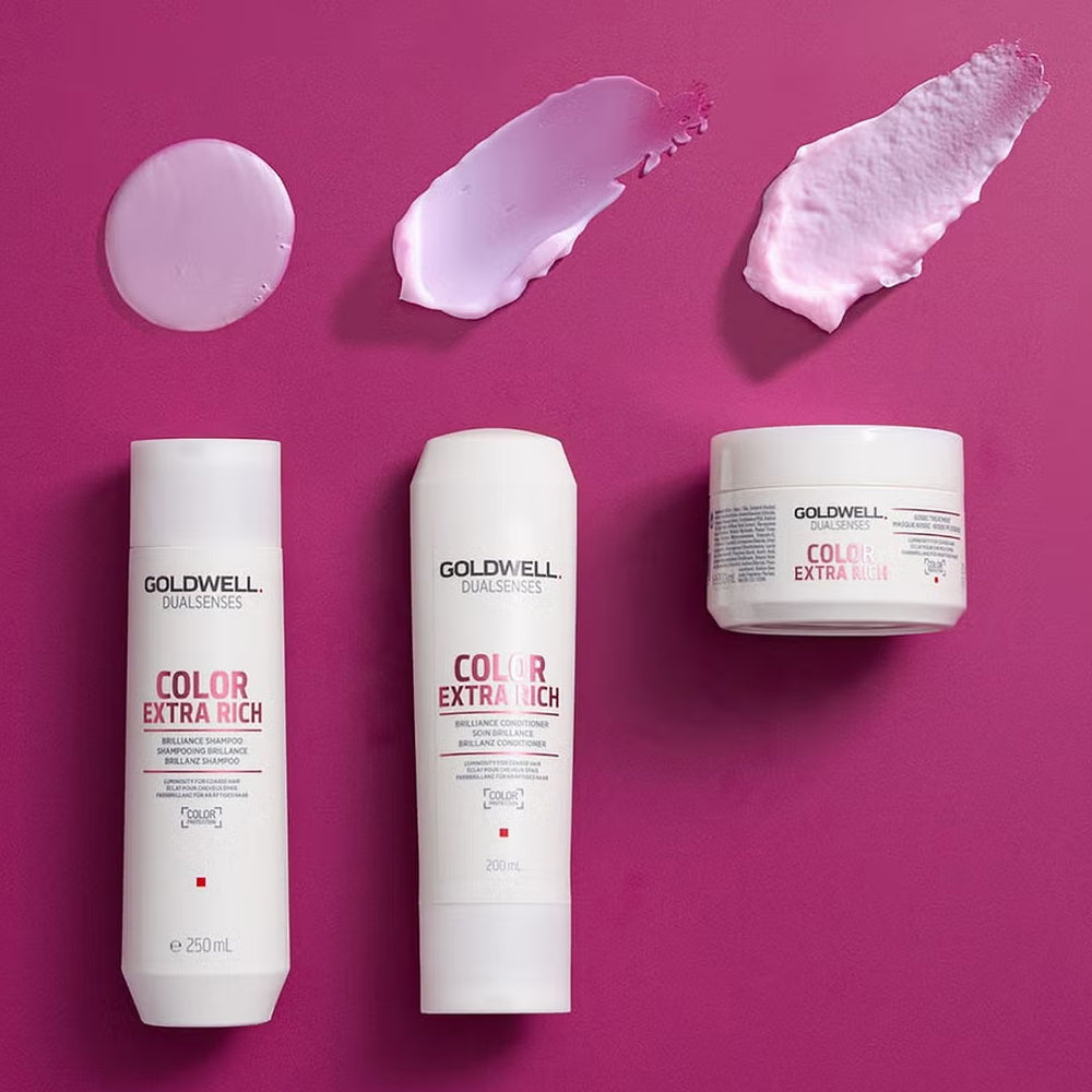 creamy Color Extra Rich treatment texture for intensive care shine and smoothness in colored hair