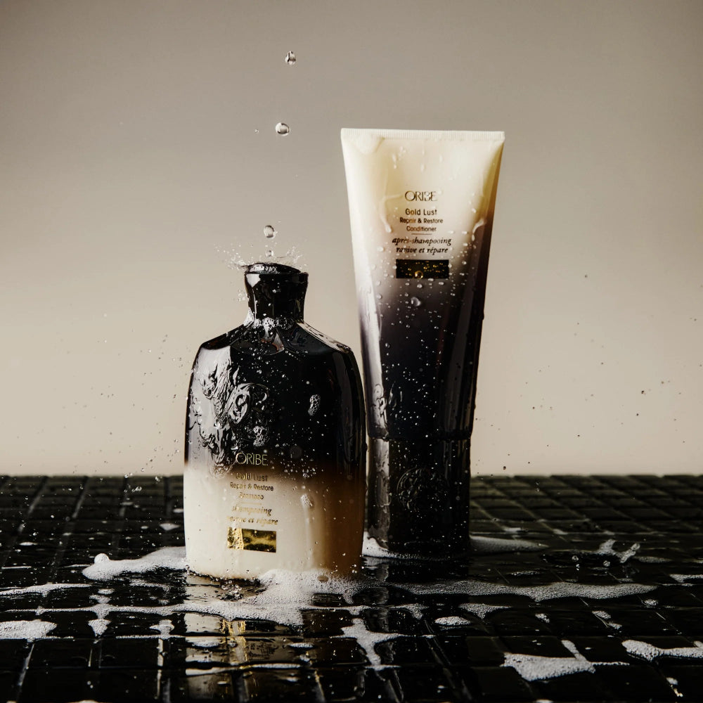 Oribe Gold Lust Repair & Restore Shampoo, Conditioner & Hair Oil