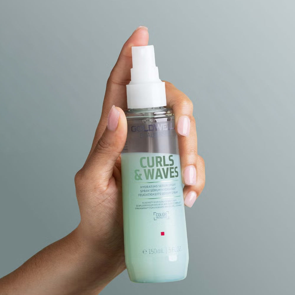 Goldwell Dualsenses Curls and Waves Hydrating Serum Spray for curly and wavy hair with Milk Protein