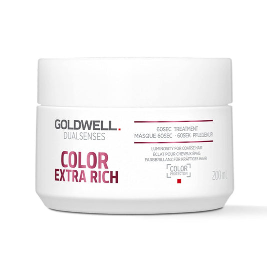 Goldwell Dualsenses Color Extra Rich 60Sec Treatment mask for thick coarse color treated hair