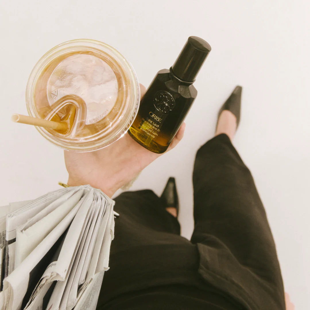Oribe Gold Lust hair oil styling and treatment for shine and manageability