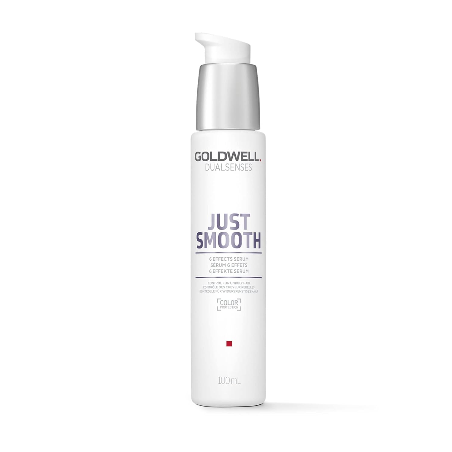 Goldwell Dualsenses Just Smooth 6 Effects Serum for frizzy unruly hair with Kukui Nut Oil