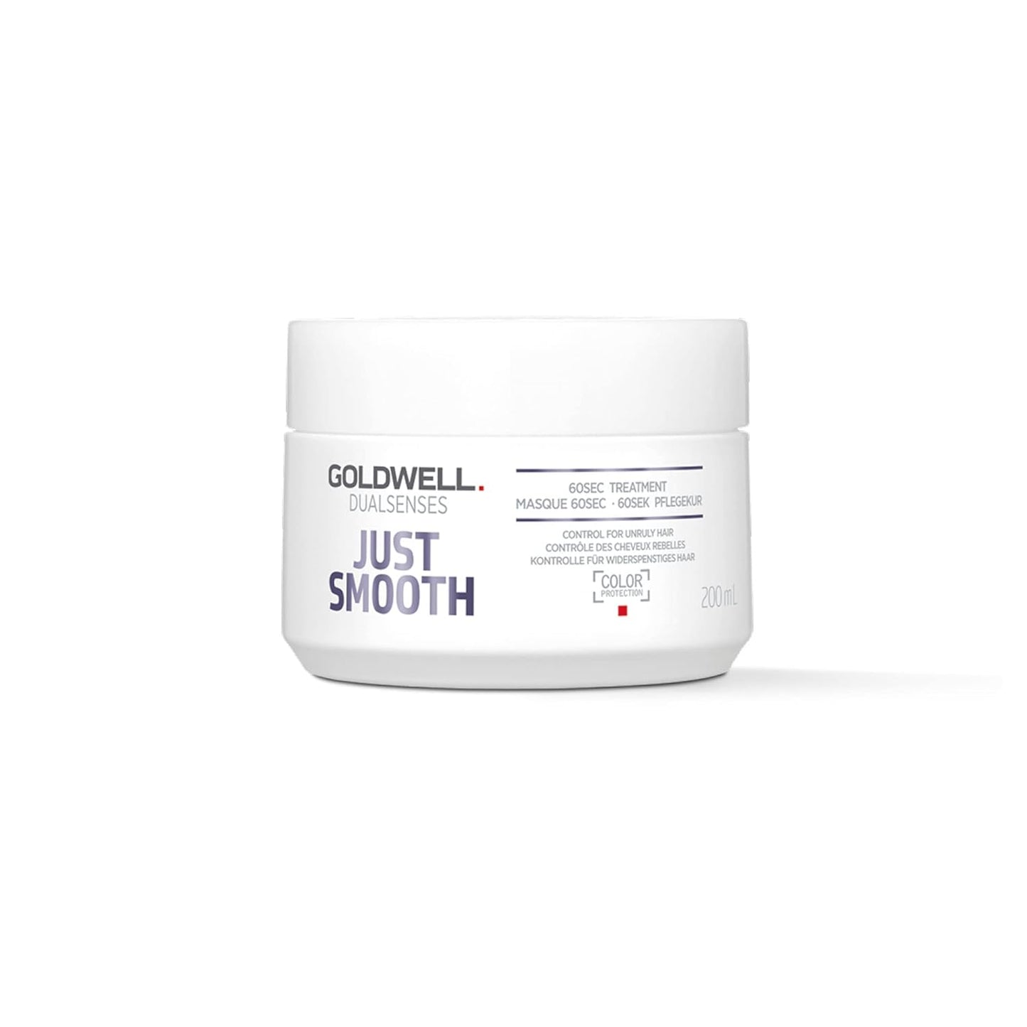 Goldwell Dualsenses Just Smooth 60Sec Treatment mask for frizzy unruly hair with Kukui Nut Oil