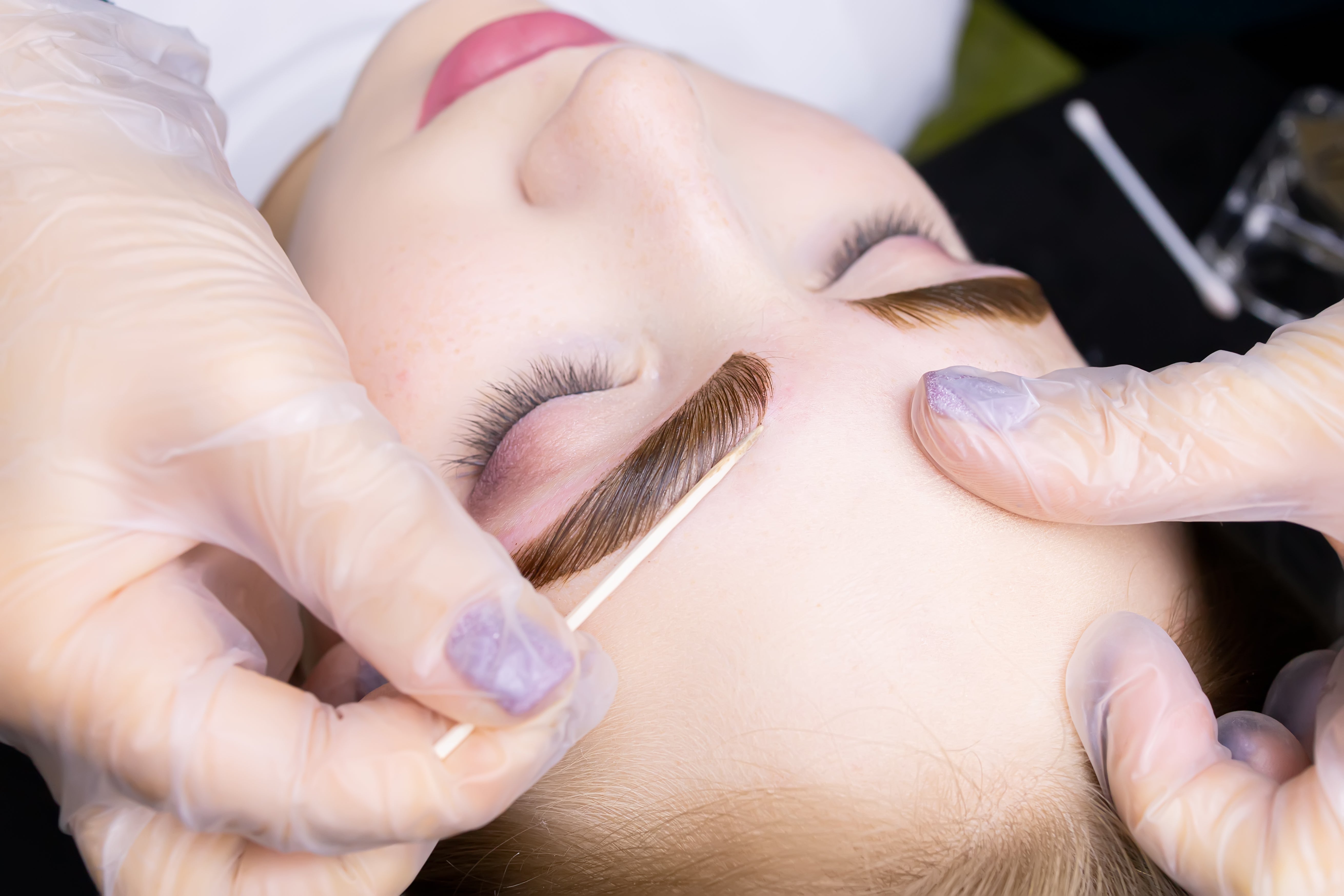 Model Using Waxing Waxing, Brows & Lashes β Dolce Lusso Salon & Day Spa